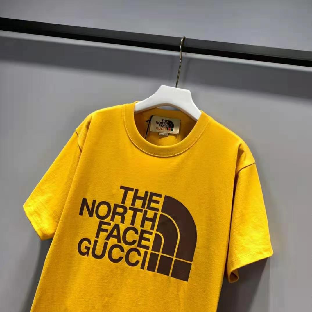 Gucci X The North Face T-Shirt Camel for Men