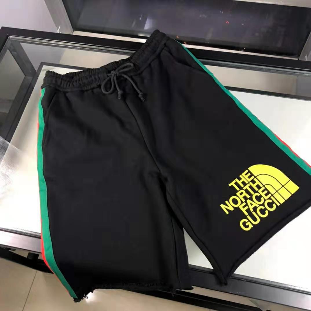 Zudua - Buy North Face & Gucci Set of Shorts and T shirt - Black