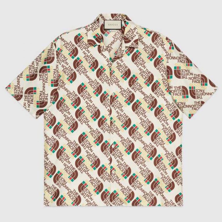 gucci silk shirt mens