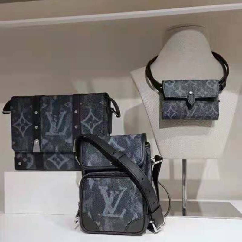 Louis Vuitton, Bags, Louis Vuitton Trunk Messenger Bag Limited Edition Monogram  Pastel Noir Pm Black