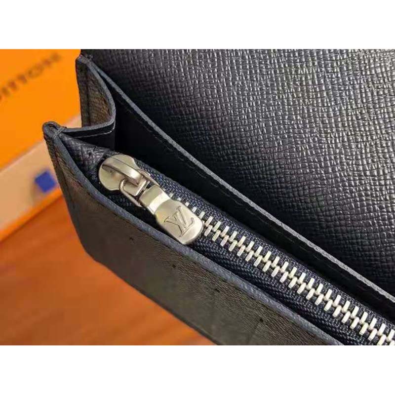 Louis Vuitton Brazza Wallet Epi Leather With Damier Graphite
