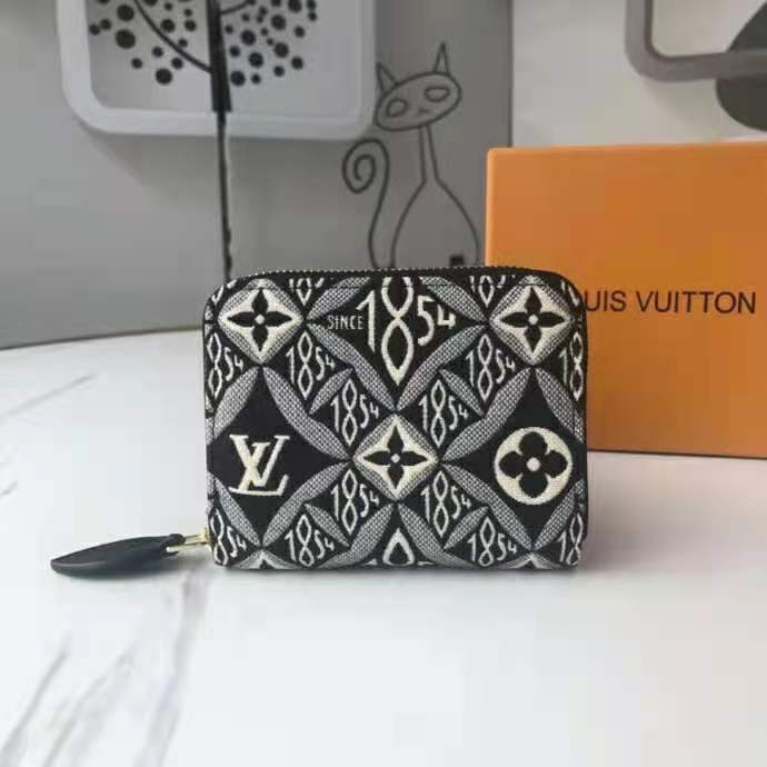 Louis Vuitton LOUIS VUITTON Monogram Amplant Jippy Coin Person Fold Wa –  NUIR VINTAGE