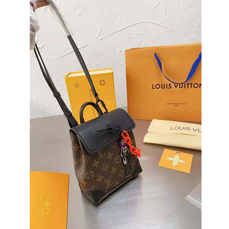 LV Zoom with Friends Patch Monogram Steamer XS (15cm)