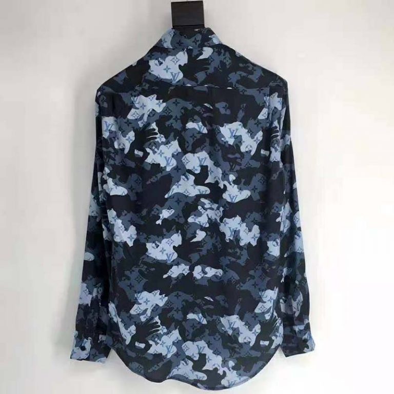 louis vuitton silk shirt men