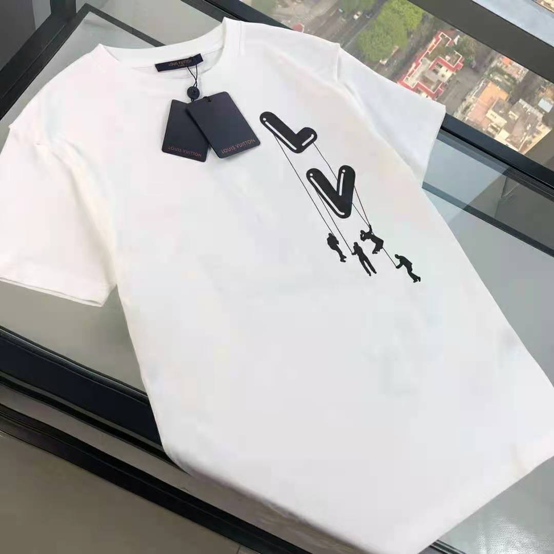 Louis Vuitton White Floating LV T-Shirt worn by J.I. in ON ME (Official  Video)