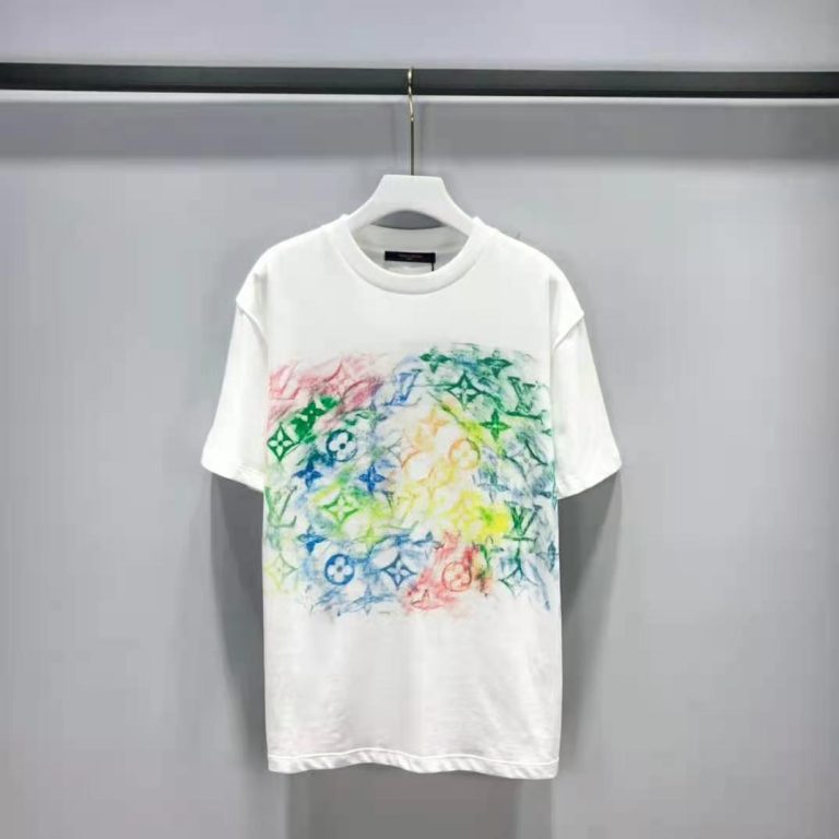 louis vuitton pastel t shirt