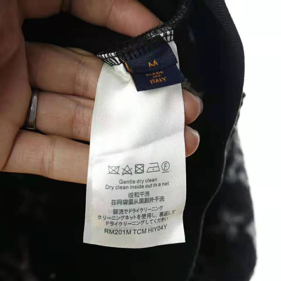 Louis Vuitton Mens Large Black Jacquard Fleece Zip Jacket Teddy 861R449  Polyester ref.294812 - Joli Closet
