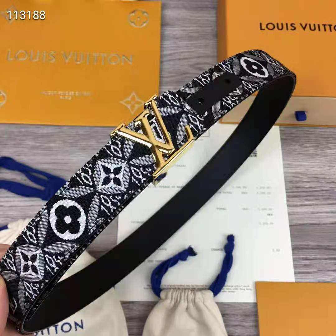 Louis Vuitton LV Iconic Belt Limited Edition Colored Monogram