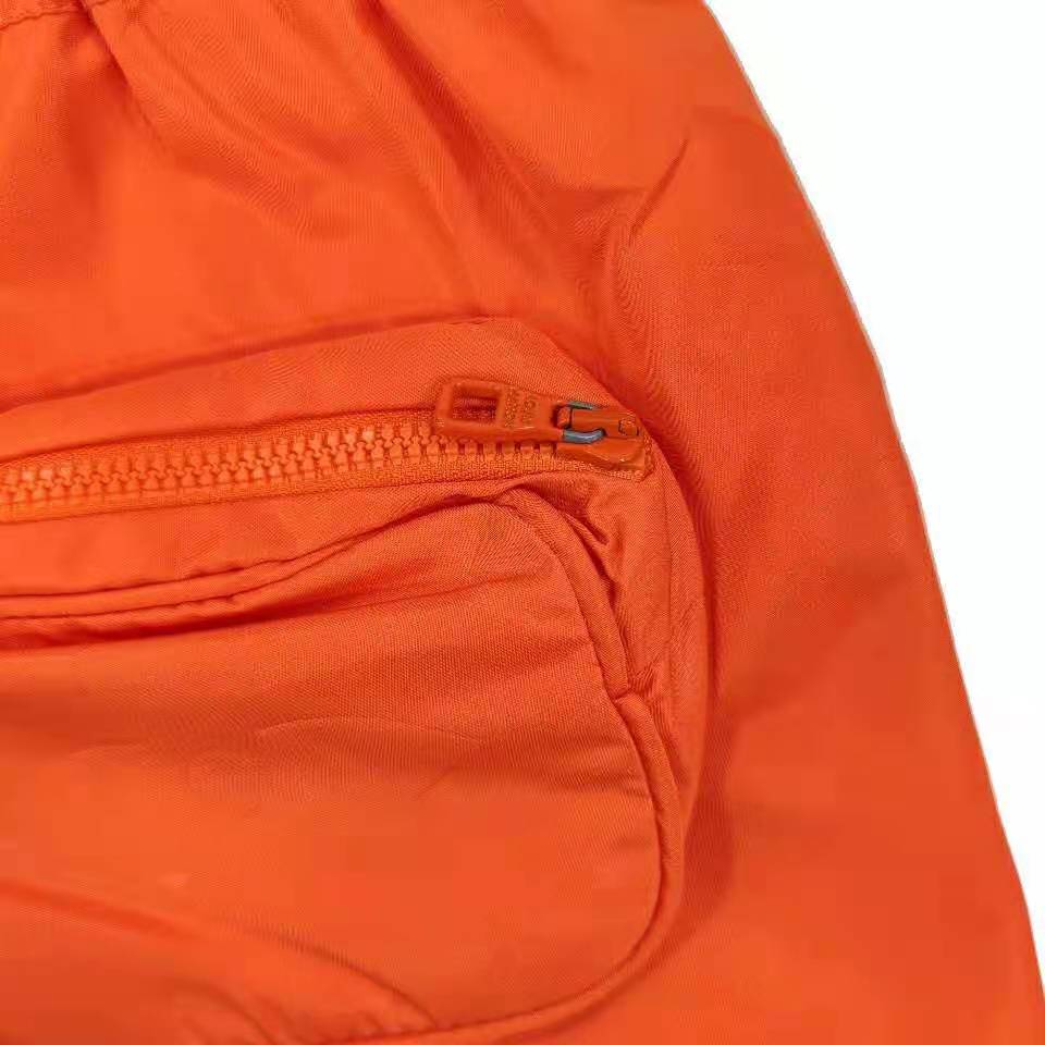 Louis Vuitton Men 3D Pocket Monogram Board Shorts Polyester Orange - LULUX