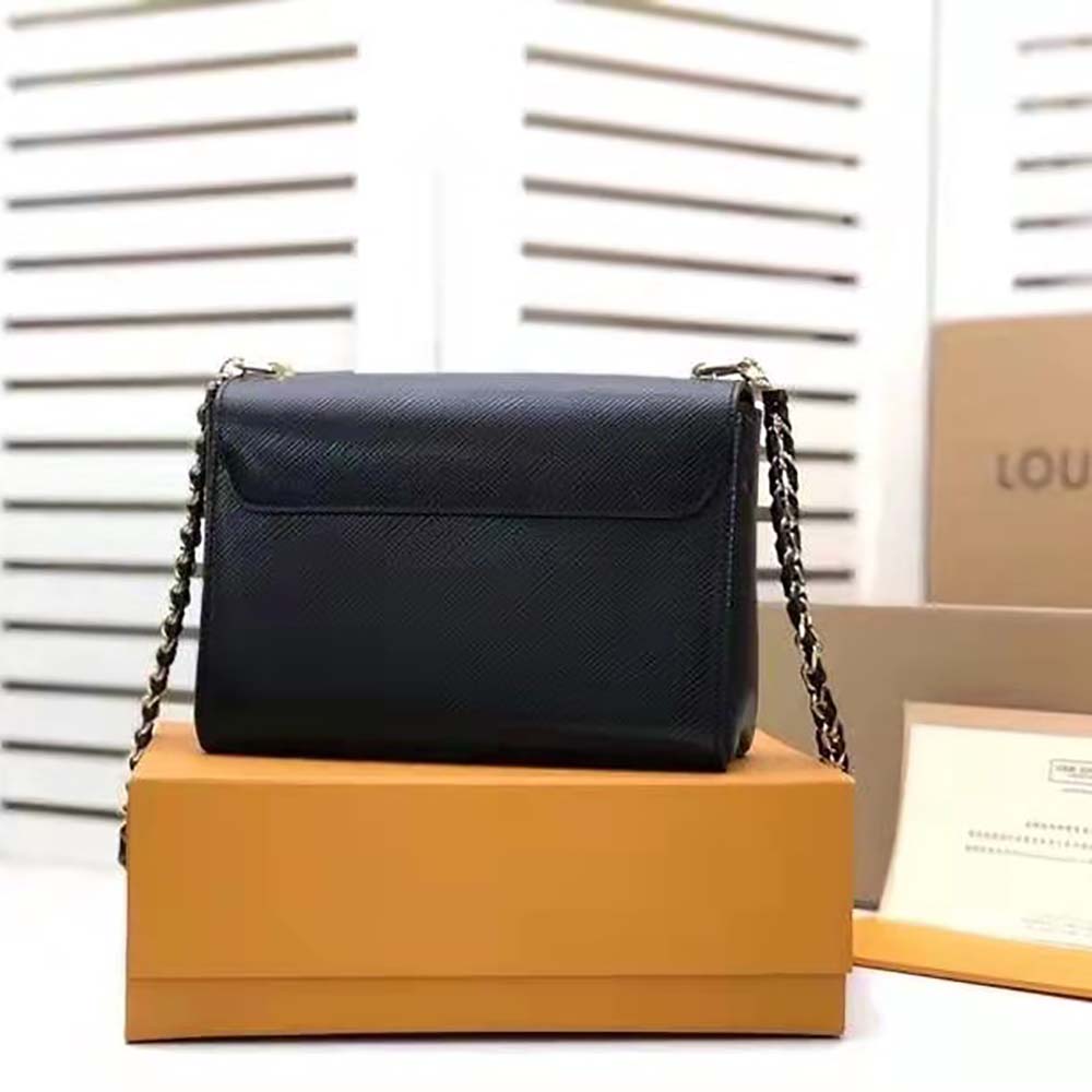 Louis Vuitton LV Women Twist MM Handbag M57517 in Grained Epi Calfskin ...