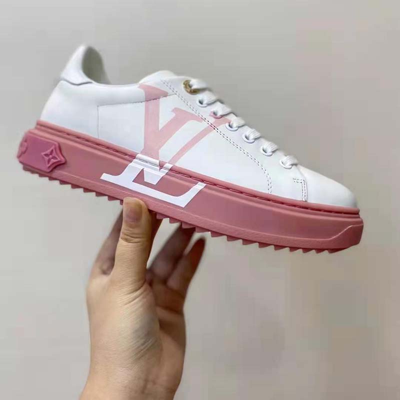 Louis Vuitton Leather Tie-Dye Print Sneakers - Pink Sneakers, Shoes -  LOU761688