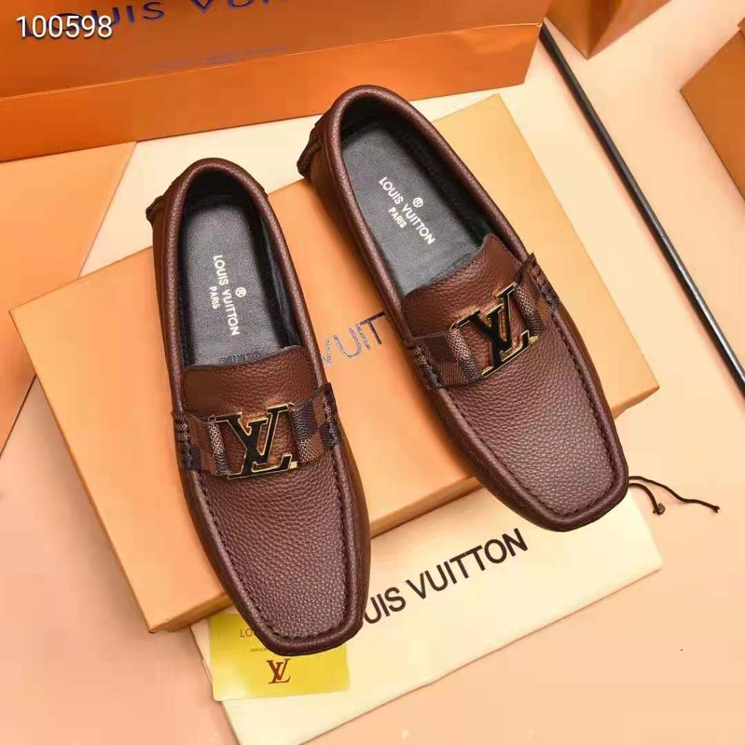 Louis Vuitton Dark Brown Leather Monte Carlo Loafers Size 41 Louis Vuitton  | The Luxury Closet