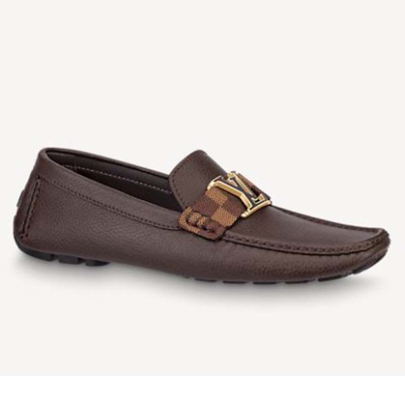 Ludlow - Louis Vuitton Monte Carlo Moccasin Men Shoes Brown