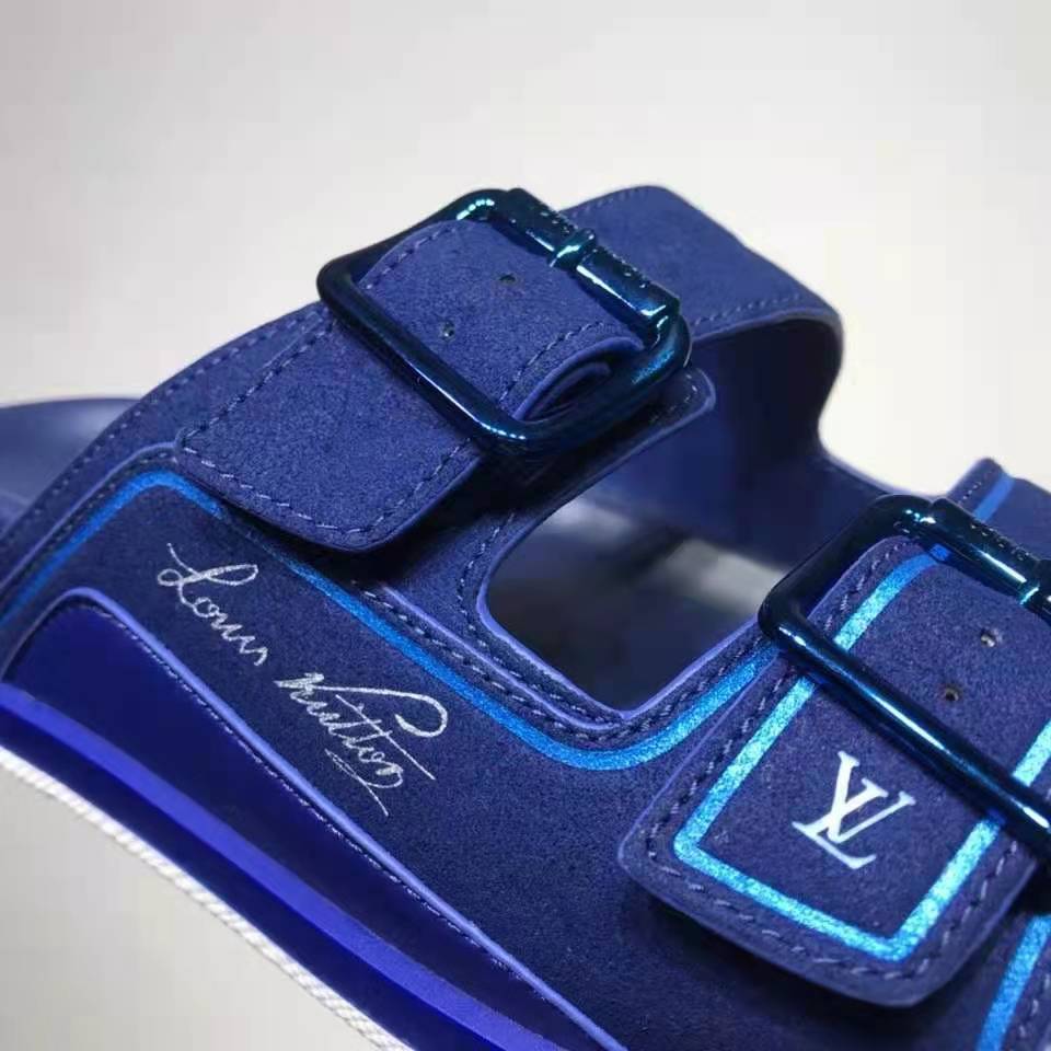 Louis Vuitton Trainer Mule Blue Men's - 1A8SL7 - US