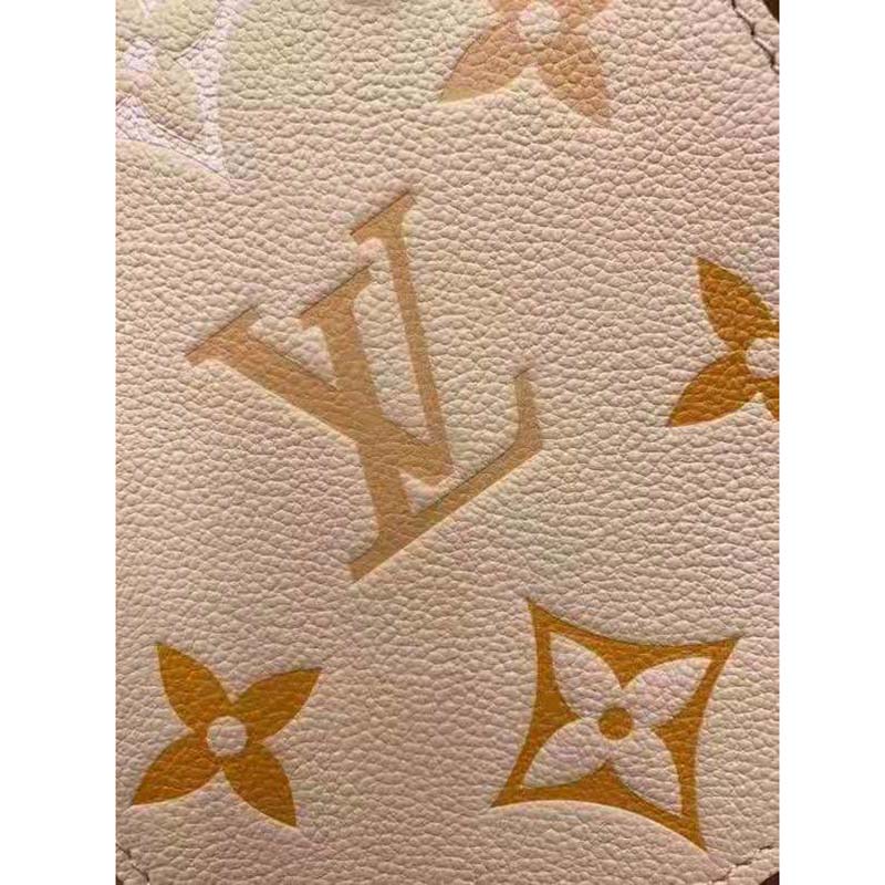 Louis Vuitton Petit Sac Plat para mujer Blanco Cuero ref.1005793