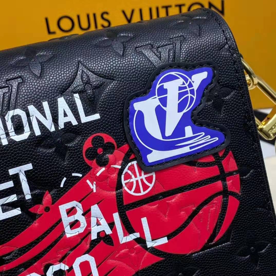 Louis Vuitton LV x NBA Studio Messenger Bag Monogram Empreinte Leather
