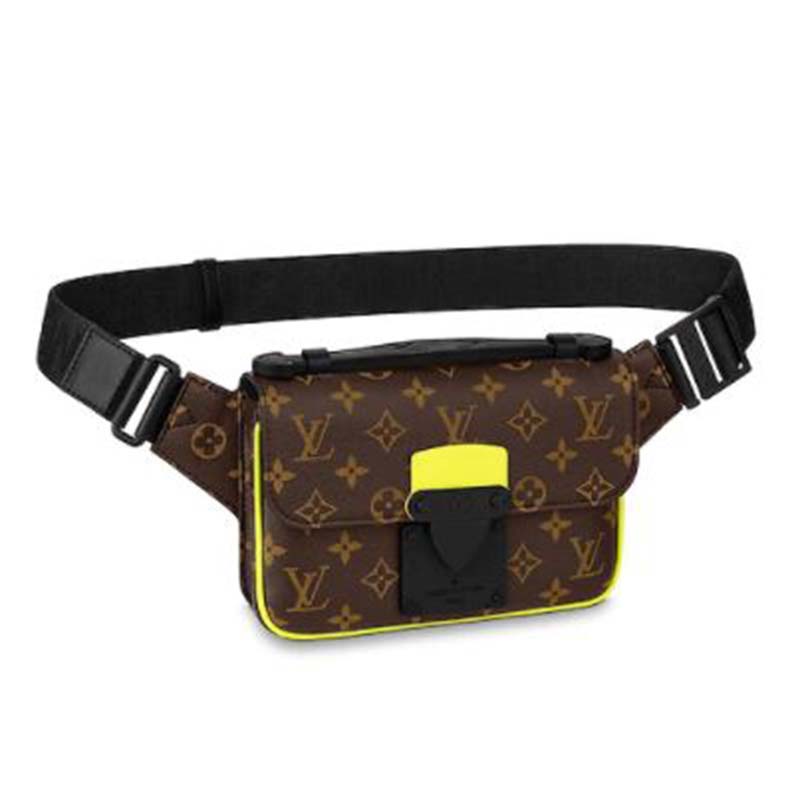 Túi Louis Vuitton S Lock Sling Bag Monogram Macassar - Nice Bag™