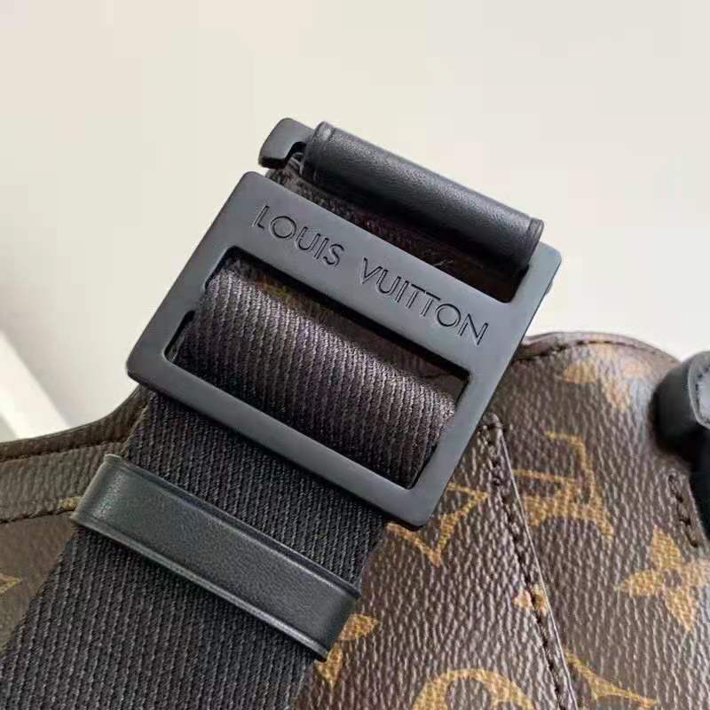 Túi Louis Vuitton S Lock Sling Bag Monogram Macassar - Nice Bag™