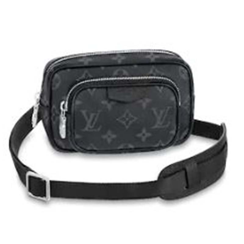 Outdoor cloth bag Louis Vuitton Black in Cloth - 29809679