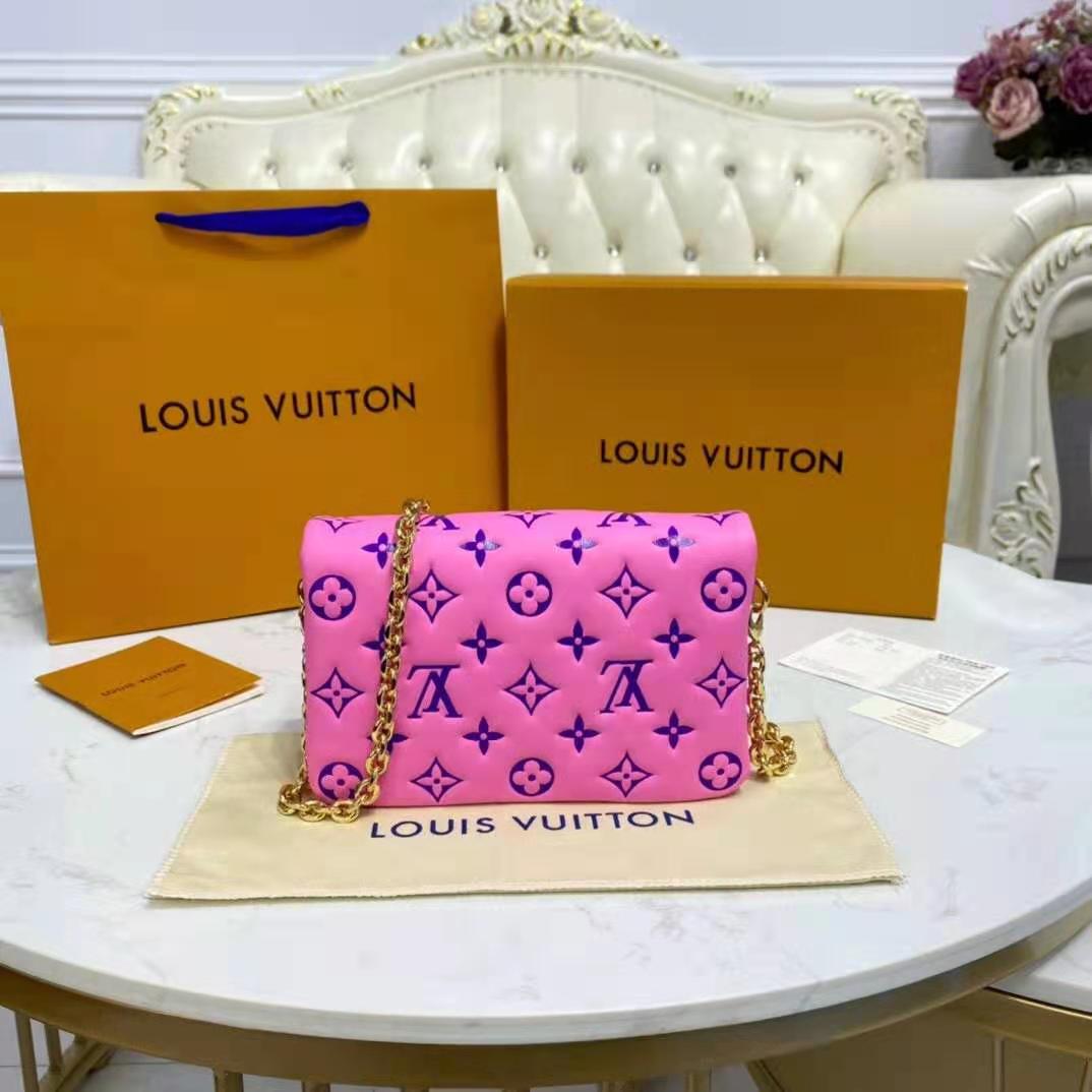 Louis Vuitton® Pochette Coussin  Latest fashion design, Louis vuitton,  Fashion