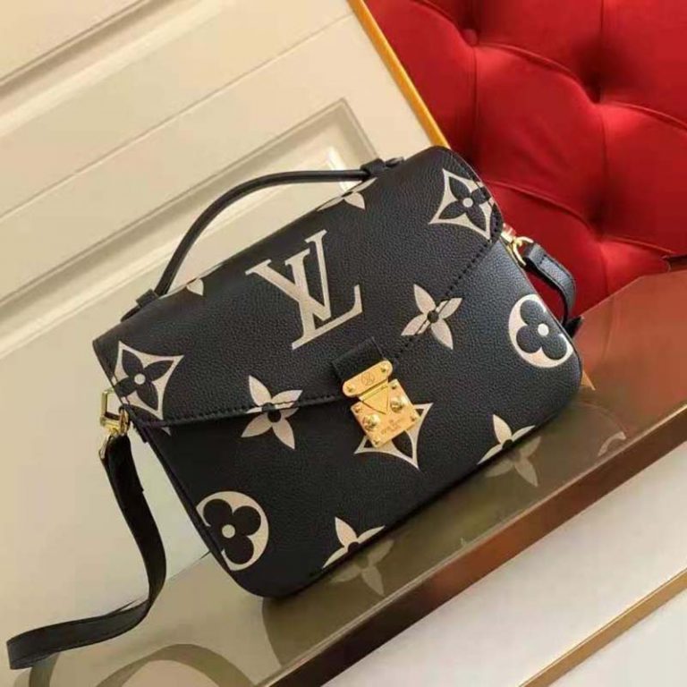 louis vuitton black metis pochette