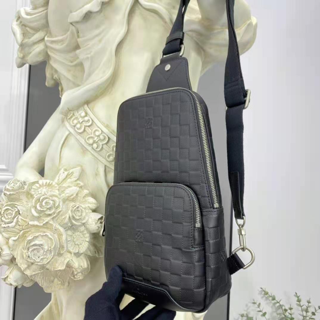 Jual Louis Vuitton Avenue Sling Bag - Damier Infini Cowhide