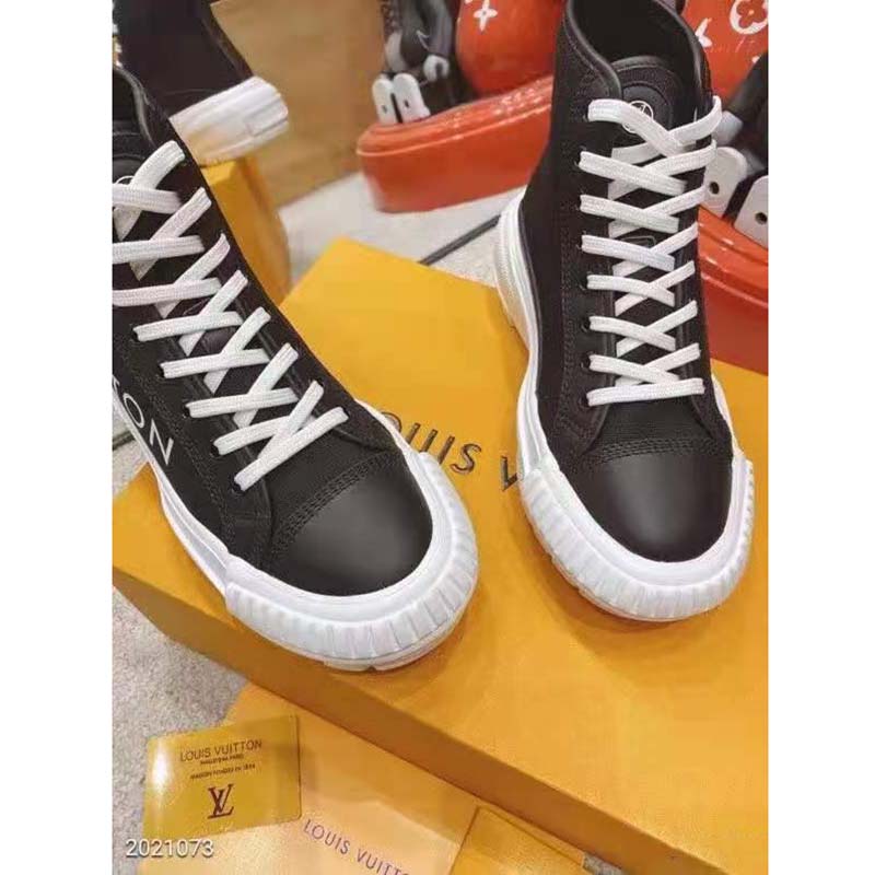 Louis Vuitton Squad Sneaker Boot 'Black