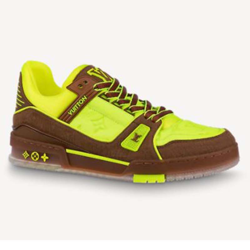 LV x YK LV Trainer Sneaker Yellow – 90sen