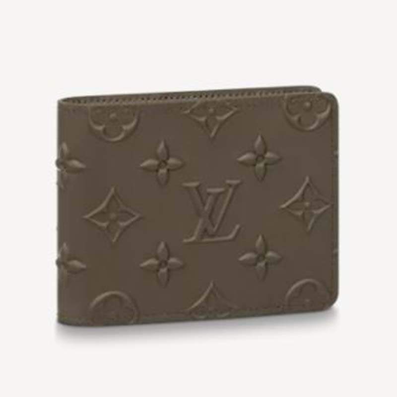Shop Louis Vuitton SLENDER 2023 SS Monogram Plain Leather Folding Wallet  Small Wallet Bridal (N60544) by OLIVIAH