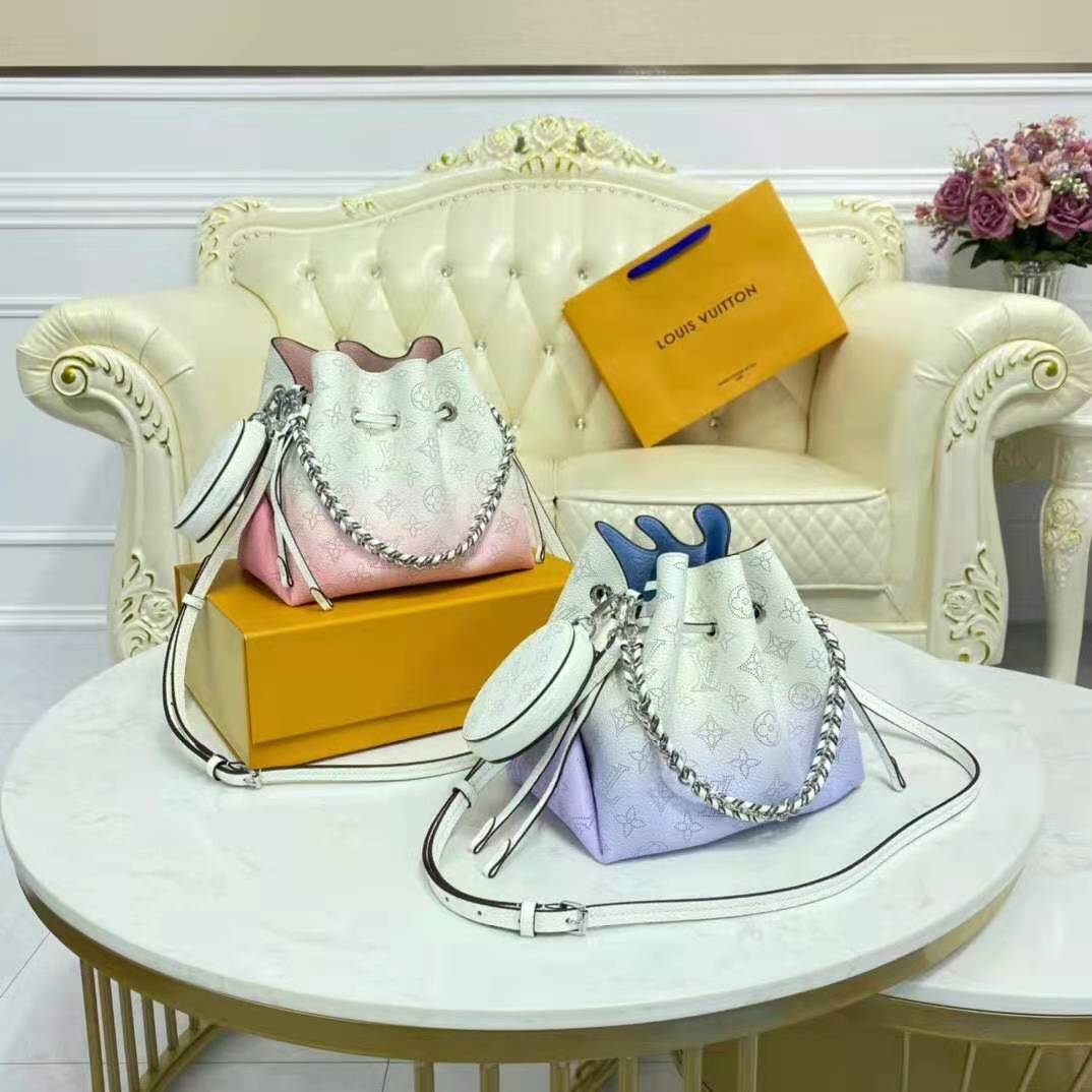 Louis Vuitton Bella Bucket Bag Gradient Mahina Leather Multicolor 230485233