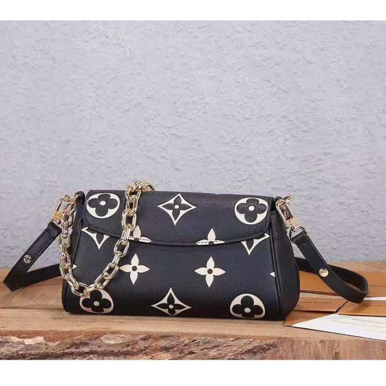 Louis Vuitton LV Women Favorite Tourterelle Black Beige Monogram ...