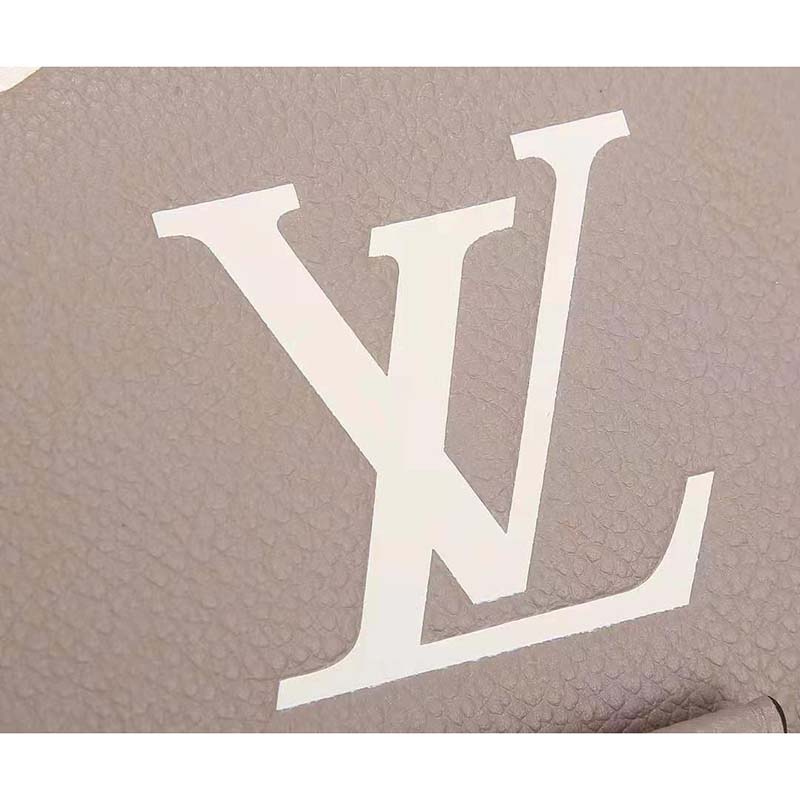 Louis Vuitton Bicolor Tourterelle Gray/Cream Monogram Empreinte Leathe –  Italy Station