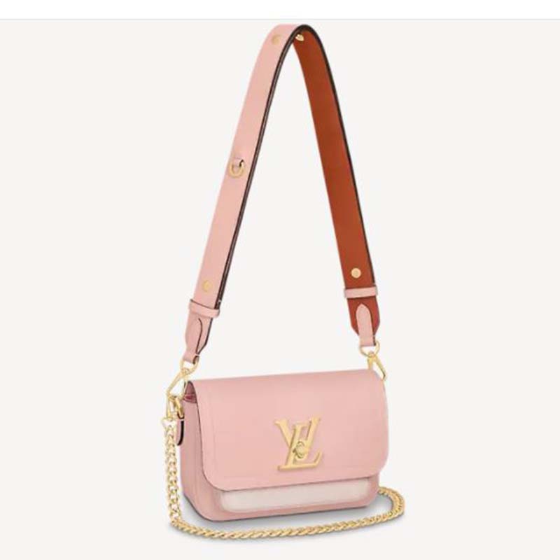 Louis Vuitton Pink calf leather Leather Chain Louise GM Bag ref.273553 -  Joli Closet