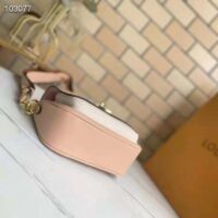 Louis Vuitton LV Women Lockme Tender Rosewater Pink Grained Calf Leather