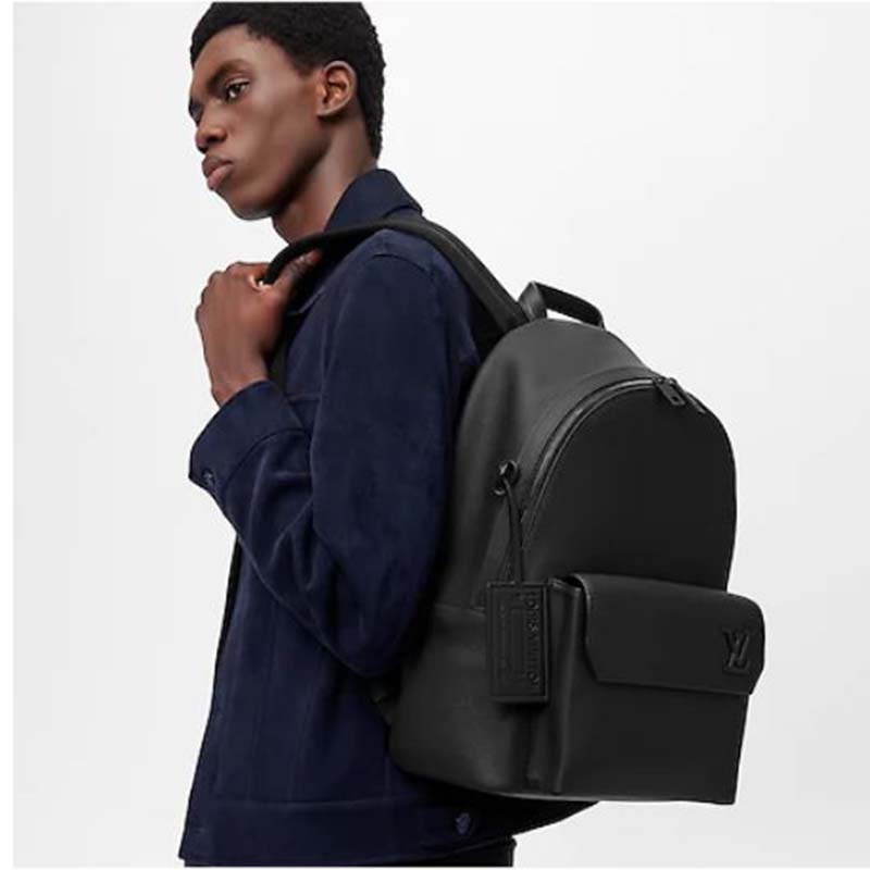 Louis Vuitton Aerogram Backpack (Black), Luxury, Bags & Wallets on Carousell