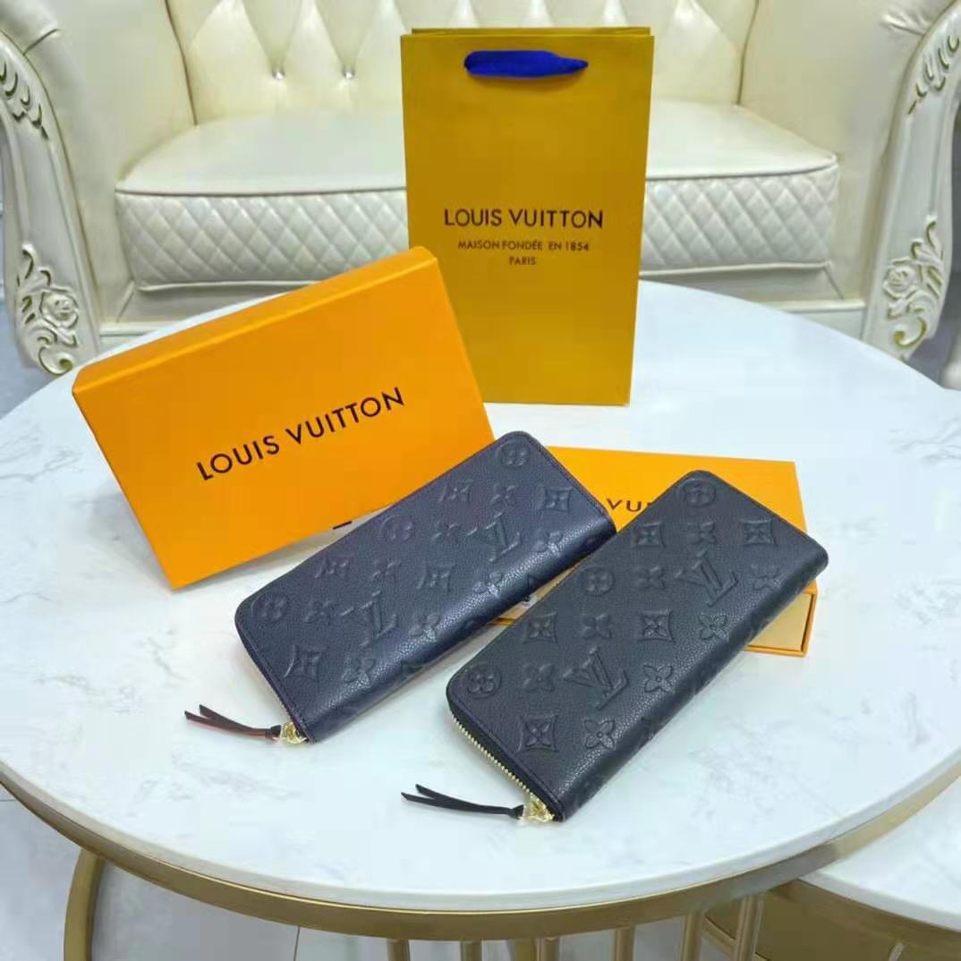 Louis Vuitton Marine Rouge Monogram Empriente Emilie Wallet by WP Diamonds  – myGemma