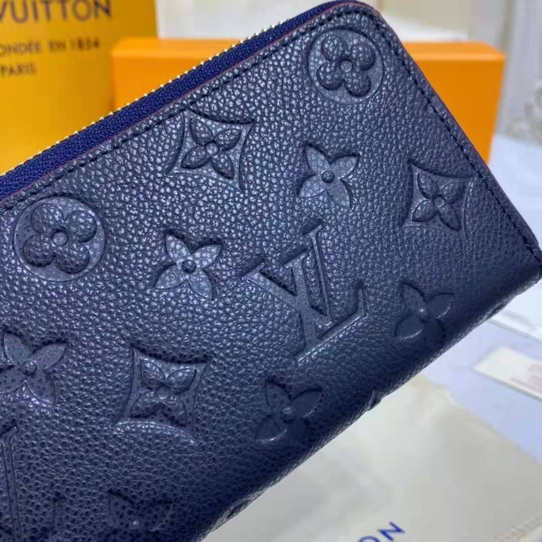 Louis Vuitton Dune Monogram Empreinte Clemence Wallet