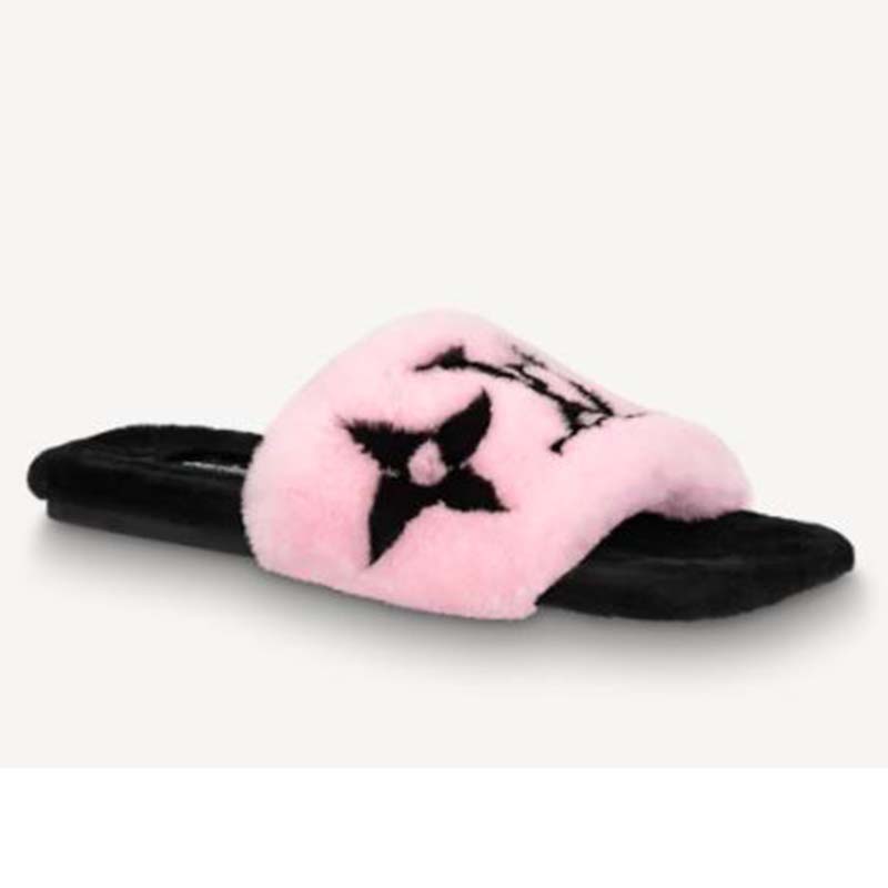 Buy LOUIS VUITTON Louis Vuitton LV Suite Line Mule Room Shoes Slippers Rose  Claire Mink Fur #35-36 Japan Limited 1A5U3W from Japan - Buy authentic Plus  exclusive items from Japan