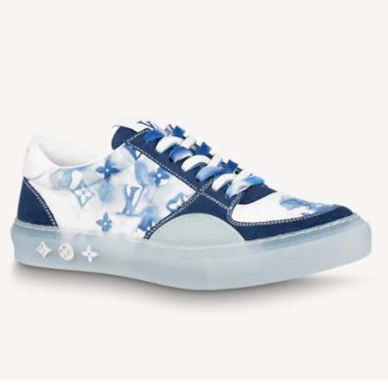 Louis Vuitton Men\'s Sneakers Monogram Pacific Blue Split 2018  Louis  vuitton mens sneakers, Luxury sneakers men, Louis vuitton shoes sneakers