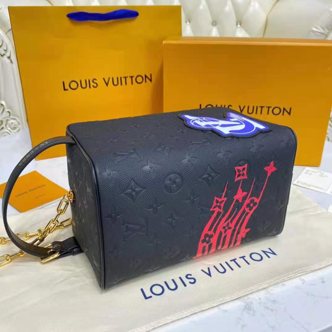 Louis Vuitton LV Unisex LV x NBA Dopp Kit Blue Embossed Taurillon Leather -  LULUX