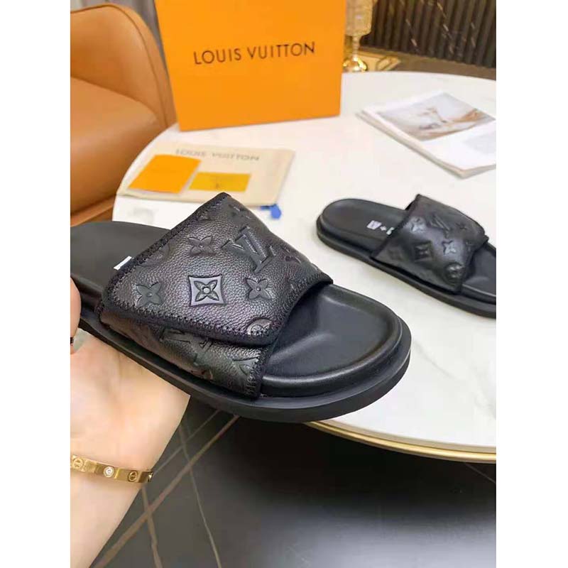 Louis Vuitton Miami Mule BLACK. Size 06.5