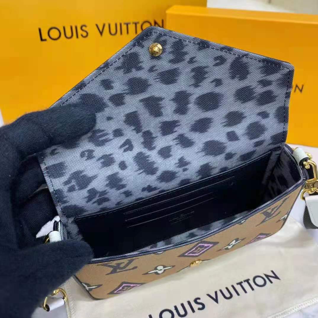 Louis Vuitton Monogram Canvas Wild at Heart Felicie Strap & Go