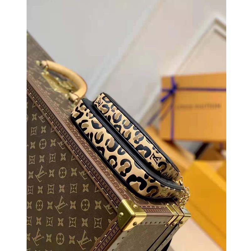 Pochette accessoire leather handbag Louis Vuitton Multicolour in Leather -  37123962