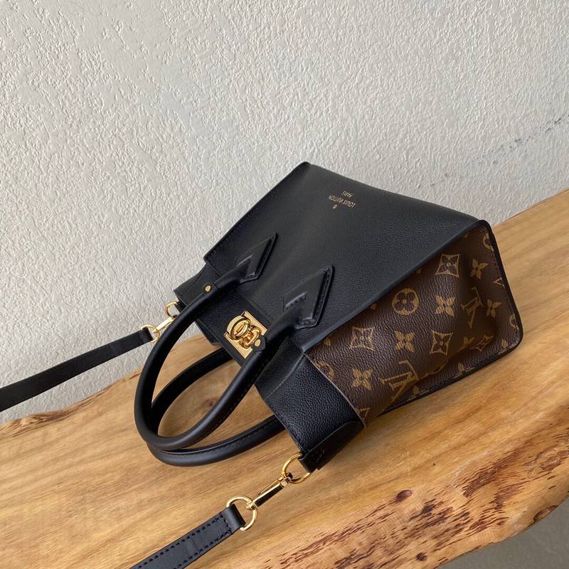 Louis Vuitton Monogram On My Side PM - Black Handle Bags, Handbags -  LOU745419