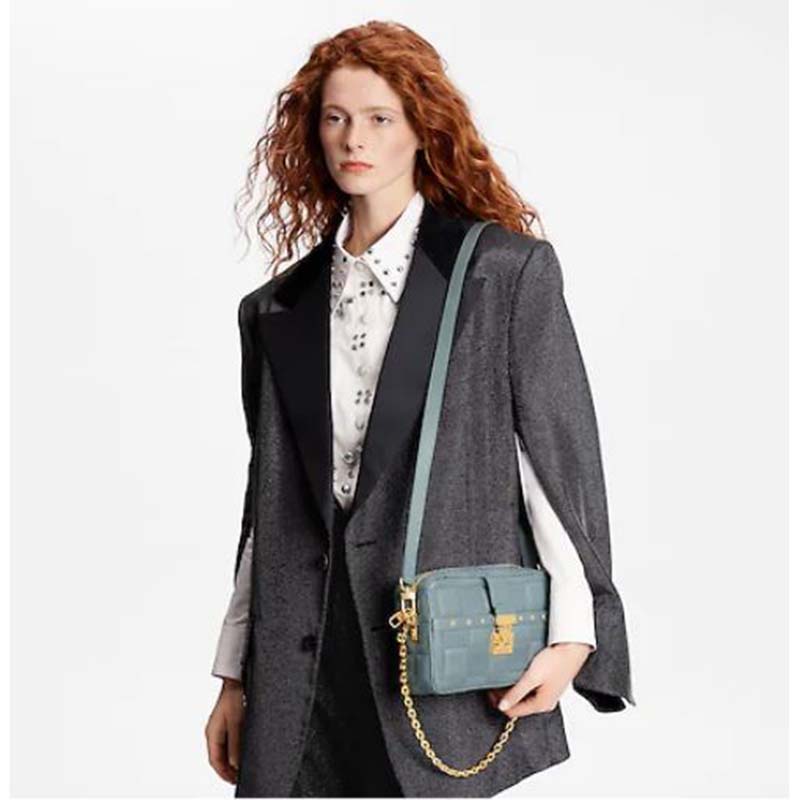 Louis Vuitton Louis Vuitton Bag Pochette Troca Beige Damier Quilt