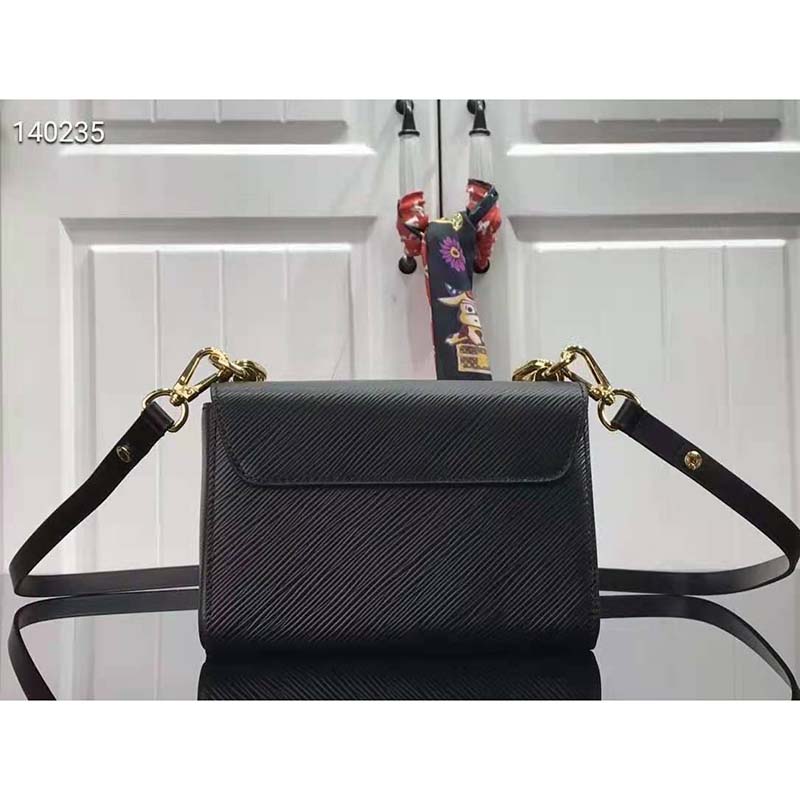 Louis Vuitton Epi Twist MM - Black Shoulder Bags, Handbags - LOU763395