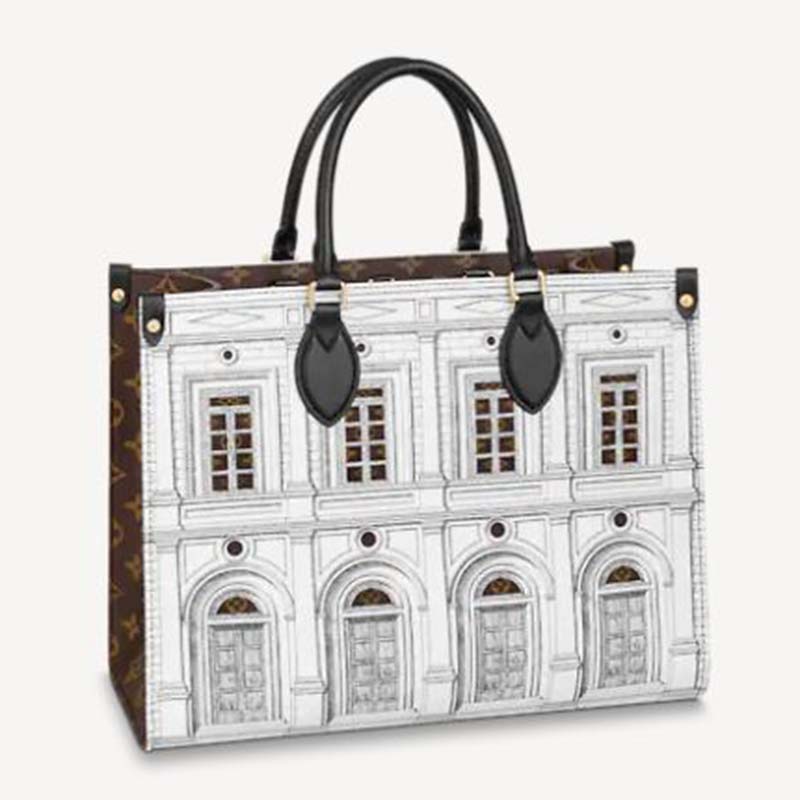 Authentic Louis Vuitton 2021 Fornasetti White Barocco Canvas Bag on sale at  JHROP. Luxury Designer Consignment Resale @jhrop_official