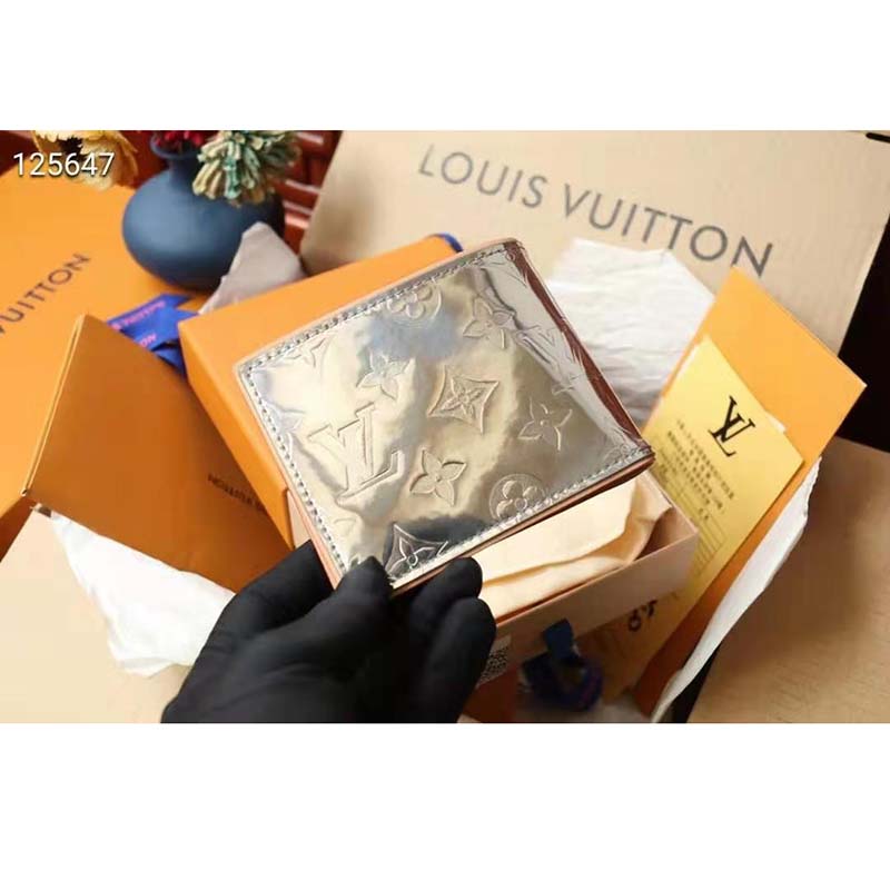 Louis Vuitton Slender Wallet Monogram Mirror in Coated Canvas - GB