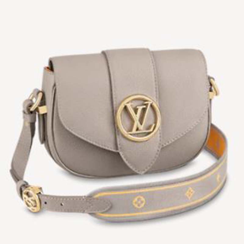 Louis Vuitton LV Pont 9 Soft PM Handbag with Gold Color Hardware –  EliteLaza