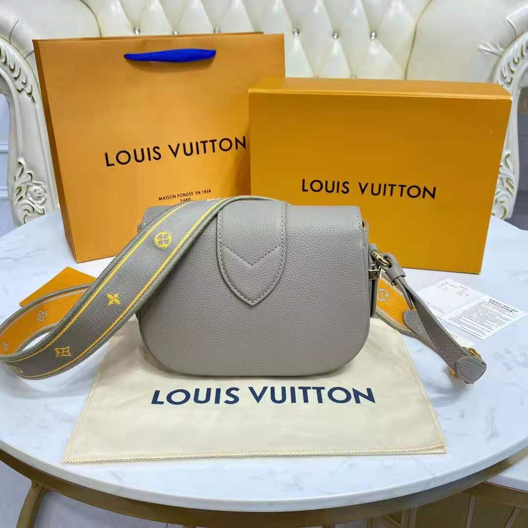 LOUIS VUITTON LV Pont 9 Soft MM M58968 Shoulder Bag Golden Siena Retail  $4,200